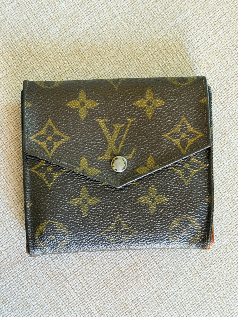 Louis Vuitton Vintage Monogram Elise Compact Bifold Coin Wallet 1990 France - Picture 2 of 14